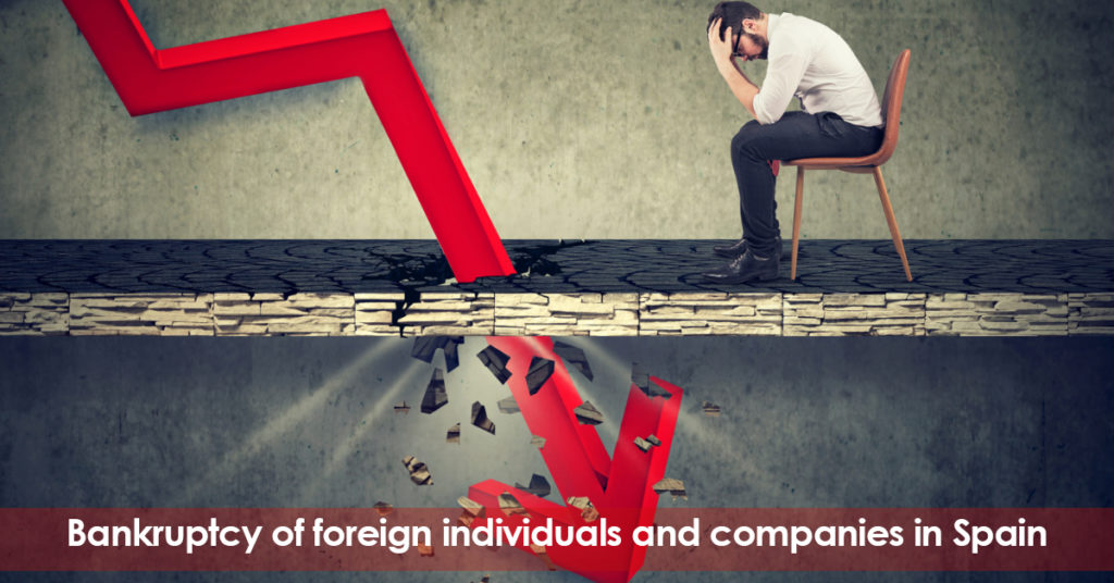 Bankruptcy in Spain. Foreign individuals and companies.