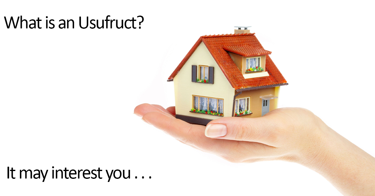 Usufruct in Spain. Gift purchase and inheritance reserving the usufruct