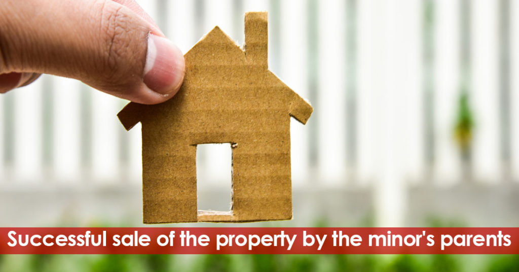 Property Sale by a minor