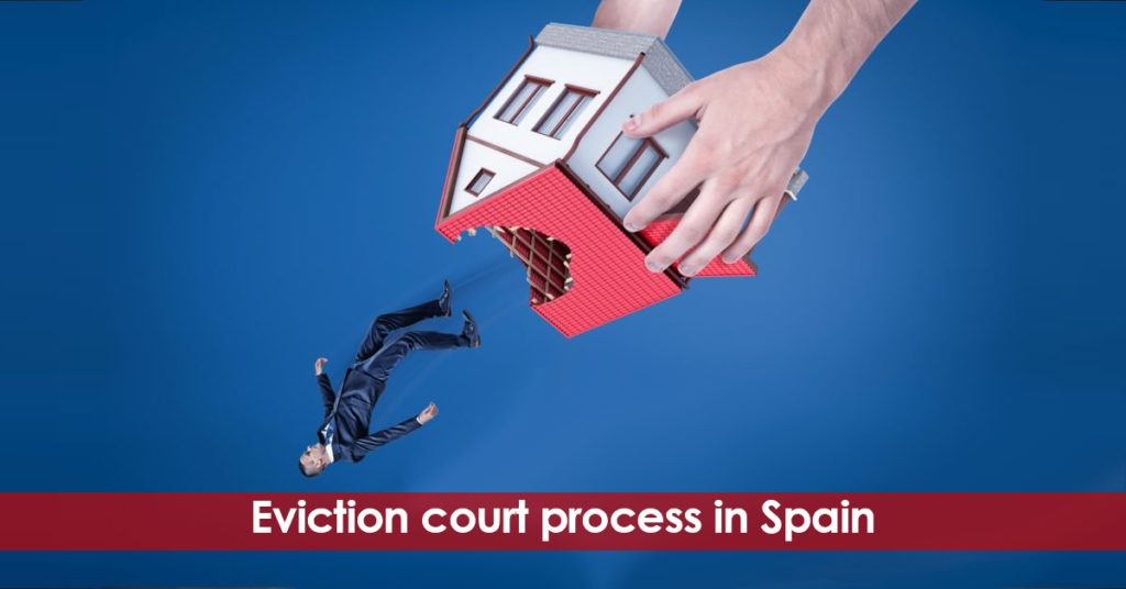 court process concerning eviction in Spain. Works and Precarius