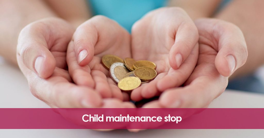 Child maintenance stop. No relationship between parent and children.