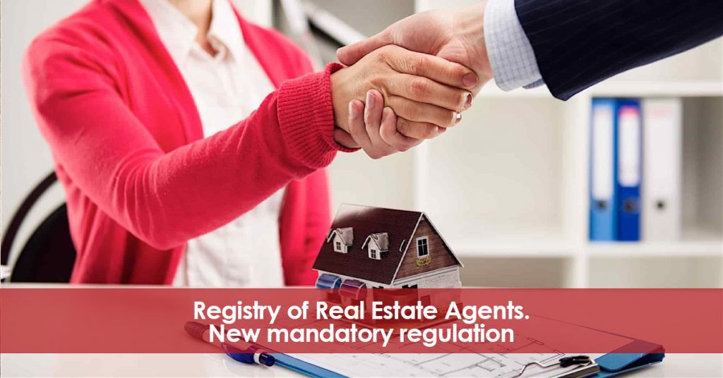 Registry of Real Estate Agents. Key issues.