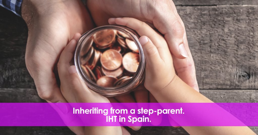 Inheriting from a step-parent. Inheritance tax.