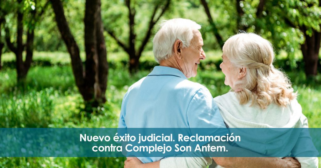 Reclamación contra el complejo Son Antem.