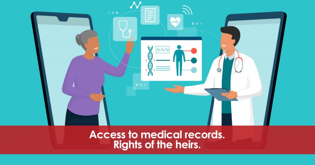 Access to medical records of deceased persons.