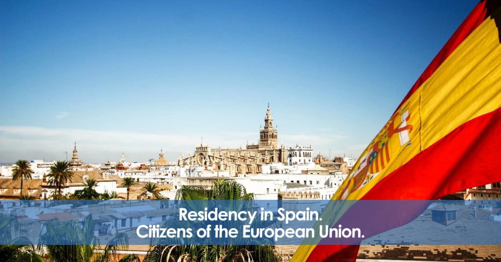 Residence in Spain. European Union Citizens