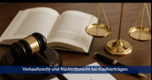 Vorkaufsrecht und Rücktrittsrecht bei Kaufverträgen. Comunidad Valenciana.