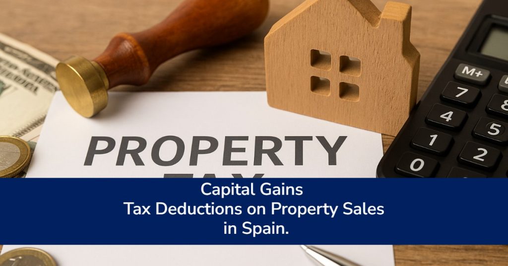 Capital Gains Tax Deductions on Property Sales in Spain.