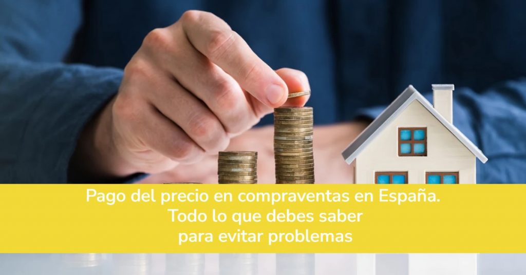 Pago del precio en compraventas. España.