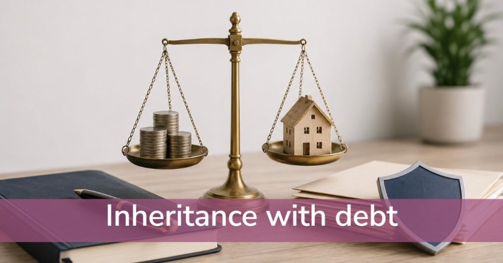 Inheritance with debts. Heirs vs. Legatees.