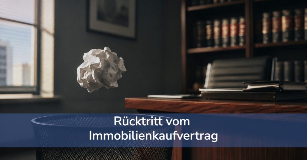 Rücktritt vom Immobilienkaufvertrag. Prozesserfolg.