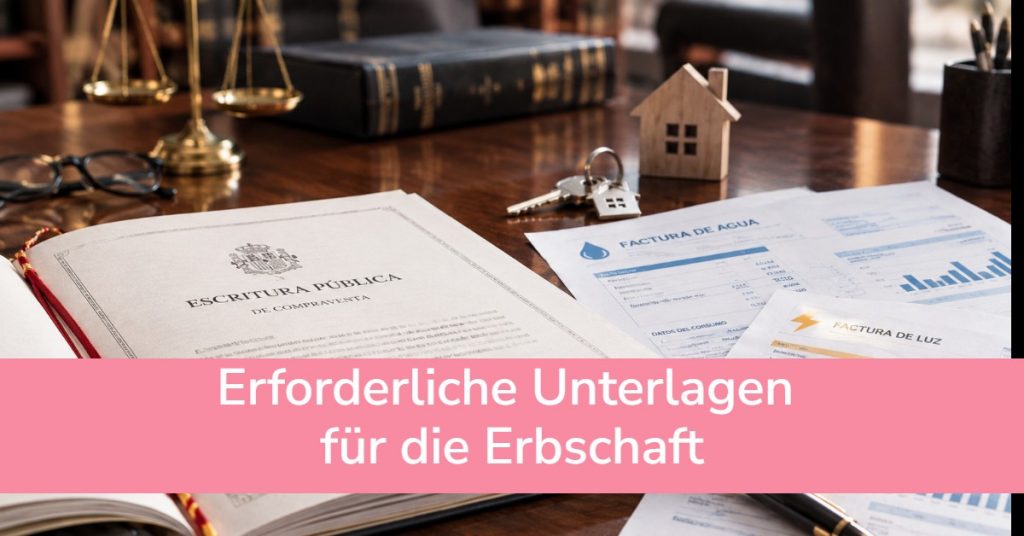 Erforderliche Unterlagen für die Erbschaft – ein praktischer Leitfaden.